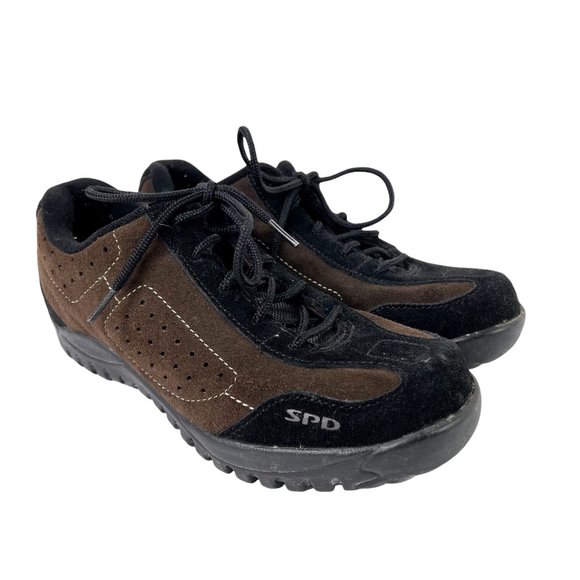 Shimano SPD SH-MT21 Brown Suede Mountain Biking Cycling Shoes Size 39 EU 5.8 US main image 9